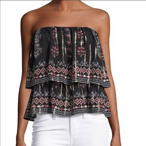 Joie Lyane Silk Strapless Tiered Top or Skirt